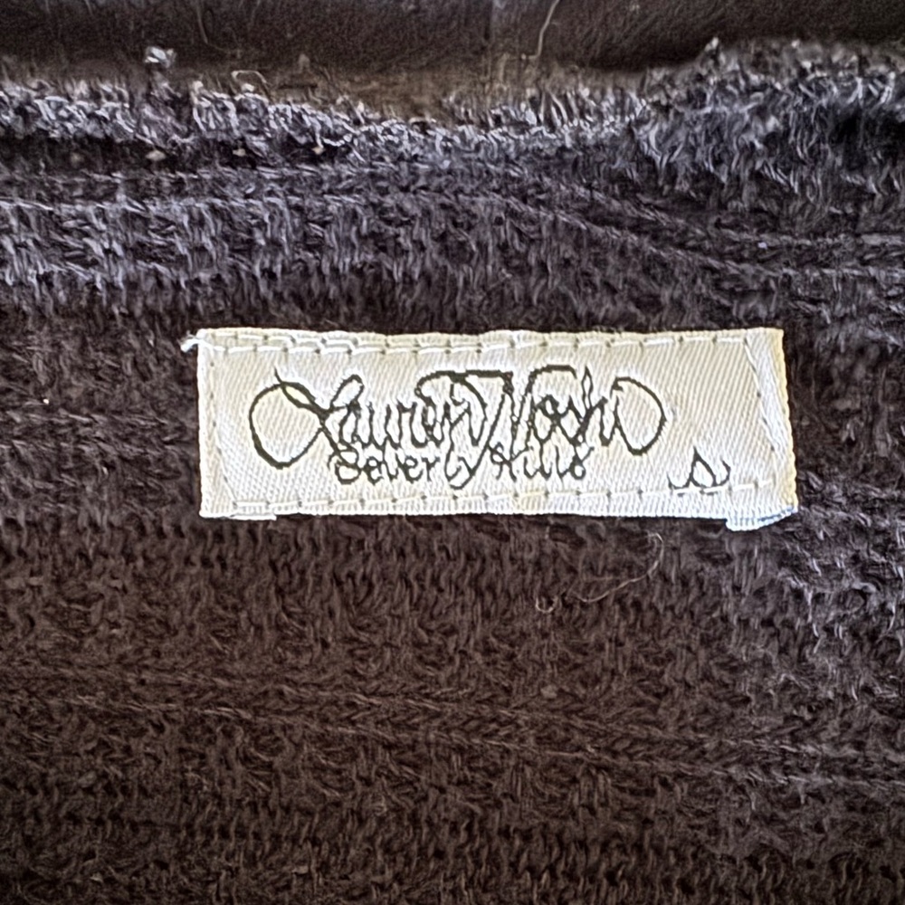 Lauren Moshi Beverly Hills Black Knit Top – Love Potion Perfume Bottle Small - Picture 4 of 4
